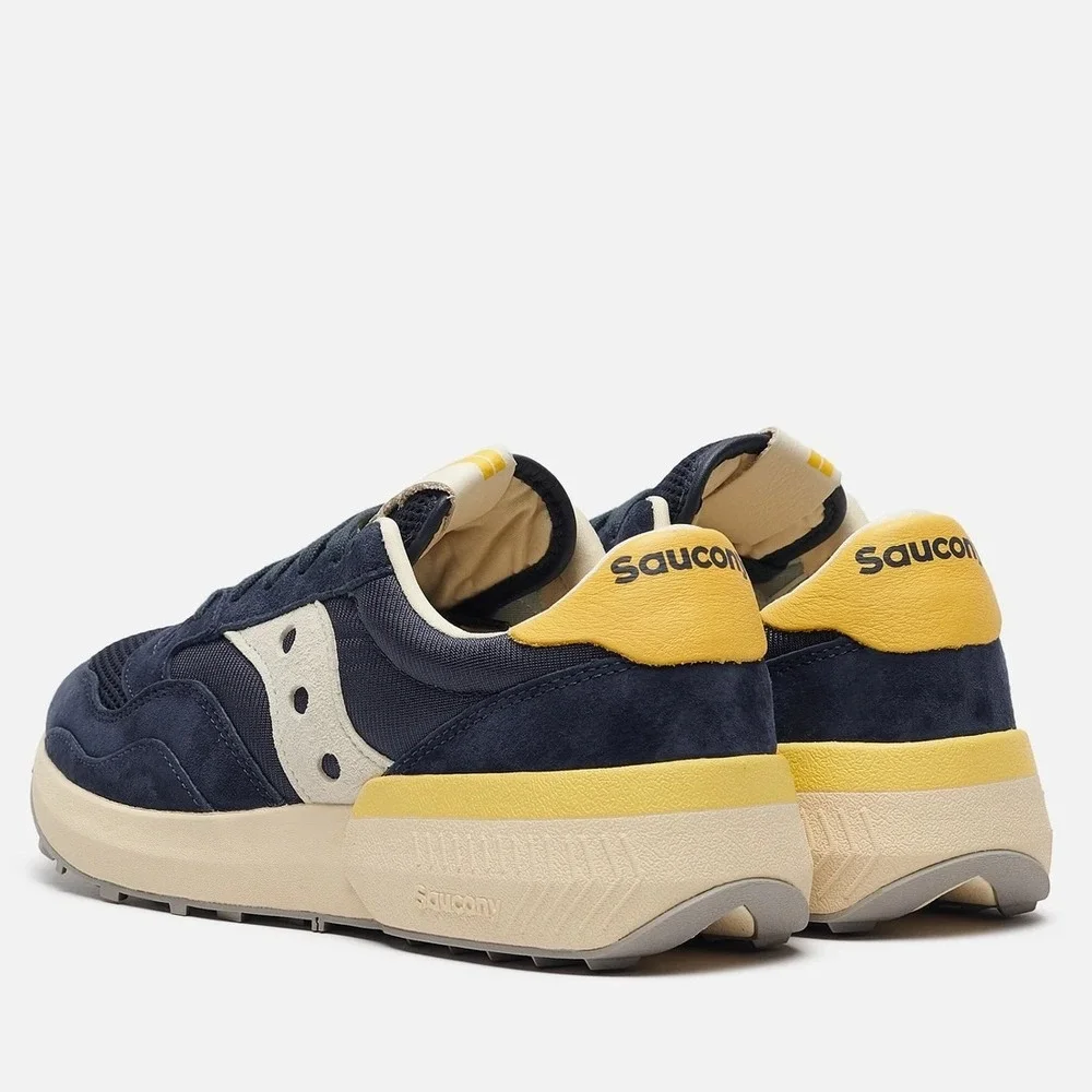 Saucony Jazz NXT Mens Size 11 Navy/Yellow Green Shoes Sneakers S70888 - 1  NEW